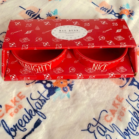 Rae Dunn Other - 🐈Rae Dunn Red Kitty Cat Dishes🐈